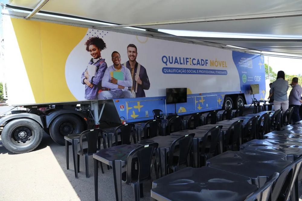 QualificaDF Móvel abre inscrições para cursos gratuitos em Santa Maria