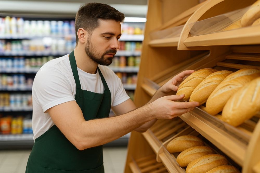 Vaga para Repositor em supermercado de Santa Maria e Gama (Pães e Mercearia)
