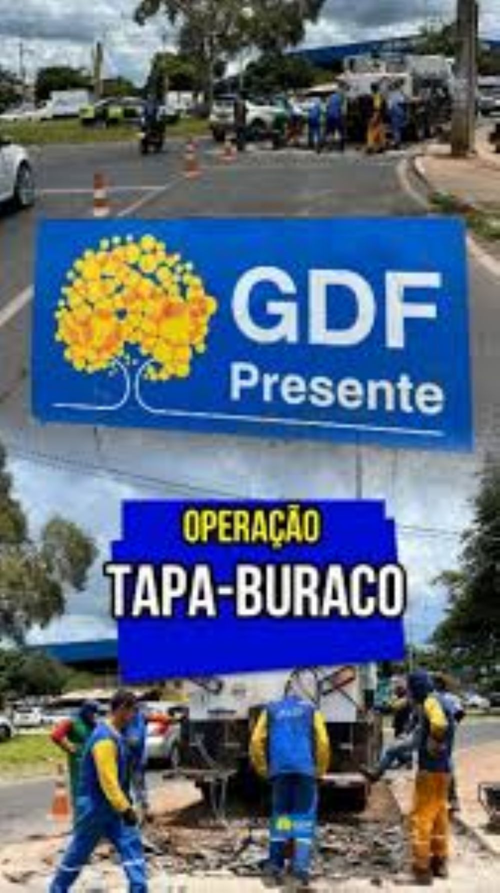 Gama intensifica operação tapa-buracos com uso de tecnologia térmica no asfalto